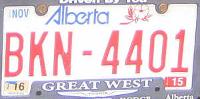 Alberta (AB) Kanada Navi mieten leihen mit Karte. 
