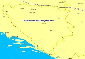 Bosnien Herzegowina Navi mieten mit Karte leihen 