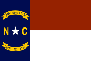 Flag-of-North-Carolina-Navi-mieten-USA