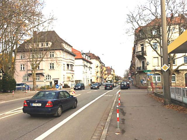Freiburg, auf der Eschholzstraße.