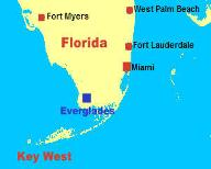 Miami Everglades NP FL Navi mieten USA