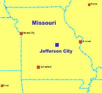 Missouri Navi mieten mit Karte USA leihen