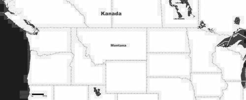 Montana (MT) Navi mieten. Mit Karte leihen USA