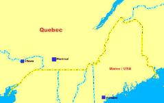Montreal QC Navi mieten mit Karte Kanada leihen