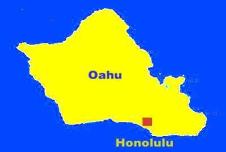 Oahu Hawaii Navi mieten mit Karte USA