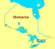 Ontario Navi mieten mit Karte Kanada