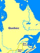 Quebec Navi mieten mit Karte Kanada leihen