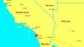 San Diego CA Navi mieten mit Karte USA