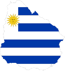 Uruguay Navi mieten, Satellitentelefone. -Map-Flag-300px