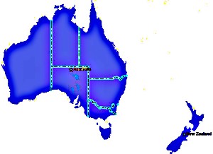 Navi mieten World-Australien & Neuseeland-Mobile Map